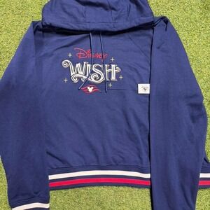 Disney Wish navy blue hoodie Size XL #disneyland #wish